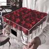 Caixa de flores acrílica transparente direta da fábrica caixa de flores acrílica caixa de rosas caixa de sapatos transparente embalagem de flores