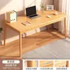 Escritorio Largo de Madera Maciza Nórdica Escritorio para Oficina en Casa Escritorio Moderno Simple para Computadora Escritorio de Trabajo para Estudiantes Estudio Oficina Escritura