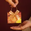 2026 Nuevo Estilo Caja de Dulces Caja de Recuerdos de Boda Caja de Dulces de Boda de Alta Gama Venta al por Mayor Nicho Bolsa de Dulces de Boda Portátil Caja Vacía