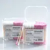 Cuchara para Oídos Bastoncillo de Algodón Desechable Higiénico Bastoncillo de Algodón Cosmético Bastoncillo de Algodón Doméstico Doble Punta Bastoncillo de Madera para Oídos Bastoncillo de Algodón