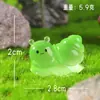Adornos de Micro Paisaje Animales Lindos Caracol Pequeño Adornos Luminosos Accesorios para Paisajismo de Jardín Manualidades de Resina Adornos