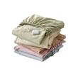 Cubrecama ligero de lujo 100% algodón de fibra larga, cubrecama, funda protectora de colchón Simmons totalmente cerrada, funda de colchón de algodón puro