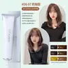 Barbería dedicada tinte de cabello individual salón de belleza micro-marea cubre canas crema color de segmento múltiple color unificado crema al por mayor