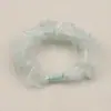 10 colores Nuevo diadema de perlas de seda mercerizada con pompón para cara y cabello Súper hada Anillo francés de tripa pequeña Cuerda para el pelo Accesorios para el cabello Femenino Linda cuerda para el pelo