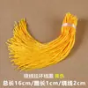 Nº 72 Fio de Jade Lin Anel de Puxar Bobina Corda de Enrolar Semi-Acabada Cabeça Trançada Corda de Mão Material Acessórios Artesanais Fivela de Pingente