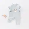 Mameluco de Algodón Puro para Bebé, Ropa para Bebés Niños y Niñas, Pelele para Recién Nacidos, Protección de Barriga, Estilo para Todas las Estaciones