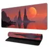 Estilo Pintura a Óleo Mouse Pad para E-Sports Venda Direta da Fábrica Grande Antiderrapante Tapete de Mesa para Estudante Modelo Mais Vendido Transfronteiriço