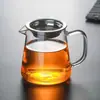 Suministros del Fabricante Taza de Feria de Vidrio Tetera Cuadrada Taza de Té para el Hogar Filtro de Acero Inoxidable Divisor de Té Té Kung Fu