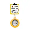 Reloj de Bolsillo Clásico de Enfermera y Doctor de Hospital con Apariencia Personalizada y Práctico Clip Retráctil para Insignia Colgante de Pecho
