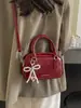 Bolso Satchel de Bolos de Moda para Mujer 2025 Verano Nuevo Estilo Coreano Bolso de Hombro Sencillo Bolso Cruzado de Diseño de Nicho para Mujer