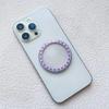 Base Magnética Redonda Pintada Magsafe Universal para Teléfono Móvil Color Sólido Corazón de Melocotón Bandeja Magnética Personalizable con Fotos y Logo