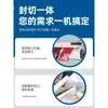 Máquina Selladora Manual Comercial Pequeña Automática Laminadora Máquina Empaquetadora de Bolsas de Alimentos para Película Conservante Bolsas de Papel de Aluminio Mes