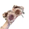 Encaje Francés Seleccionado Cuidadosamente Rosa Intestino Delgado Goma para el Cabello Suave Goma para Moño Exquisita Versátil Goma Elástica Accesorios para el Cabello