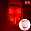 Máscara de Crânio Halloween LED Iluminada com Sangue Transfronteiriça, Máscara de Cabeça de Fantasma, Fantasia de Cabeça de Fantasma de Terror, Ecológica