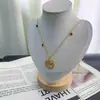 Cadena de Suéter Original con Circonita y Diseño de Hoja, Collar de Latón Electrochapado en Oro de 18 Quilates, Cadena para Clavícula de Lujo Ligero de Alta Gama, Cadena para el Cuello Versátil para Mujer