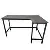 Mesa de Canto para Computador para Quarto de Casa, Mesa de Canto em L para Jogos, Mesa de Escritório Integrada, Mesa de Estudo