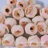 Capullos de Flor de Rosa Simulada DIY Fabricación de Flores Pequeños Capullos de Rosa Cabezas de Flores Capullos de Flor de Té de Ópera Accesorios para Flor de Ojal Flor de Muñeca