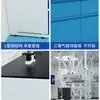 Banco de Laboratorio Experimental Dishang, Banco de Trabajo Acero-Madera, Banco Lateral Todo Acero, Mesa de Experimentos de Química, Campana de Extracción, Hecho a Medida