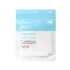 Lmltop Toalla Facial Limpiadora Comprimida Portátil de Viaje Patrón Perla Extra Grande Desechable Suave de Algodón Paquete de Dos Sy425