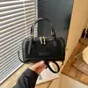 Bolso cruzado Boston nuevo para mujer, versátil y único, bolso de moda con estampado de leopardo 2026, bolso cruzado, bolso vintage tipo almohada