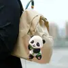 Colgante de Coche de Panda Plano de Acrílico Nuevo 2D Transfronterizo Colgante de Mochila de Acrílico