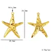20 Estilos de Colgantes de Estrella de Mar de Acero Inoxidable Serie Oceánica para Manualidades Collares, Pendientes, Colgantes, Accesorios para Ropa y Bolsos de Estrella de Mar