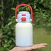 Nova Caneca Térmica de Desenho Animado de Alto Valor Aço Inoxidável 304 Portátil Parede Dupla Copo de Estudante Garrafa de Água Fofa Pop-Up
