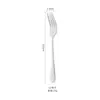 Juego de cuchillo, tenedor y cuchara para carne, estilo occidental, de Amazon, para el hogar y el hotel, vajilla de acero inoxidable 1010.