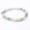 Pulsera de Cristal Natural, Simple de un Solo Círculo con Cuentas Redondas Joyería Transfronteriza, Joyería Estilo Pareja de Ágata Roja, Pulseras de Cristal para la Mano
