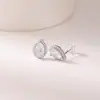 Pendientes de Plata de Ley S925 Chapados en Oro con Circonita en Forma de Gota de Agua Yuebao Jewelry, Pendientes de Nicho de Moda y Exquisitos, Venta al por Mayor Caliente de Fábrica
