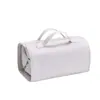 Bolsa de Higiene Pessoal e Maquiagem de Aparência Sofisticada, Grande Capacidade, Portátil, À Prova d'Água para Viagem, Bolsa de Armazenamento Destacável Quatro em Um