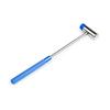Herramientas para reparación de relojes, herramientas para reparación de relojes, martillo pequeño, martillo de metal blando y duro, martillo con mango azul