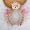 Linda Nueva Diadema de Dibujos Animados para Mujer, Diadema de Felpa para Lavarse la Cara y Aplicarse Mascarilla Facial, Accesorio para el Cabello Antideslizante