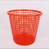 Cesta de papel de plástico para el hogar, cubo sanitario hueco descubierto para hotel, cubo de basura para cocina, sala de estar, baño, cesta de basura simple