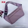 Cintura para esportes ao ar livre Bolsa Anti-roubo Moda Masculina e Feminina Celular Bolsa Lona Casual Fitness Armazenamento Crossbody à prova d'água Bolsa à prova de choque