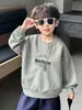 Sudadera de Otoño para Niños 2026 Nuevo Estilo Guapa de Moda Ropa de Otoño para Bebé Top Infantil Elegante Capa Base Moderna Niños Pequeños