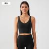 Almofada Fixa no Peito Costas Bonitas Sutiã de Yoga Levanta-se Para-seios Colete Esportivo Feminino Pele Nua Amigável Roupas Fitness AG001
