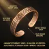 Pulsera de Cobre Estilo Vintage para Mujer, Pulsera Abierta Artística Retro, Nueva Joyería Transfronteriza Primavera 2026