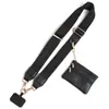 Alça de Celular Popular Transfronteiriça com Pequena Bolsa Destacável, Núcleo Torcido Alargado de 5cm, Alça Ajustável e Substituível