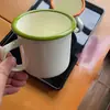 Taza de esmalte de temporada de graduación de pedido mínimo 350ML regalo de jardín de infantes creativo nostálgico taza de esmalte infantil regalo de mano