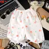 Calça de Verão Nova Fina Fluida Anti-mosquito Infantil Casual Versátil Solta de Perna Larga Estilo Western Infantil