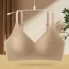 Sujetador de Gel de Soporte Suave para Bustos Grandes, Minimiza la Apariencia, Efecto de Recogimiento, Anti-Exposición, Sin Varillas, Levanta Busto para Mujer