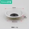 Tapa de agujero para pasar cables de escritorio de computadora, plástico, 50, caja de roscado, tapón de agujero para cables, escritorio blanco, 60, tapa de agujero para cables, agujero de roscado redondo
