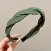 Faixa de cabelo xadrez de cetim para mulheres, faixa de cabelo antiderrapante para outono e inverno, uso diário, faixa de cabelo para lavar o rosto, acessório de cabelo de coroa alta