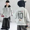 Ropa para niños, colección de otoño para niños, nuevo estilo para 2026, colección de primavera y otoño, ropa exterior fresca y elegante para niños mayores, una chaqueta de dos piezas de moda