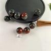 Amazon desea Venta Caliente cuenta redonda de 16 mm jade cristal ágata roja cuenta redonda no porosa pulsera DIY accesorios de cuenta suelta