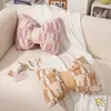 Almohada de Lazo de Lujo Ligero y de Gama Alta, Cojín para Sofá de Sala de Estar, Almohada de Mesita de Noche, Respaldo Decorativo para Ventana de Mirador, Almohada de Cama