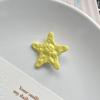 Color crema dopamina estrella pinzas de pico de pato dulce linda niña corazón estrella de cinco puntas accesorios para el cabello clip para flequillo femenino
