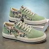 Zapatos de Lona Old Beijing para Hombre, Transpirables de Verano, Versátiles Zapatillas Casuales, Zapatos de Lino Ligeros de Suela Suave para Hombre