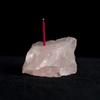 Cristal Natural piedra en bruto polvo de incienso cristal morado blanco bloque de cristal quemador de incienso para Buda base de incienso grava de cristal al por mayor